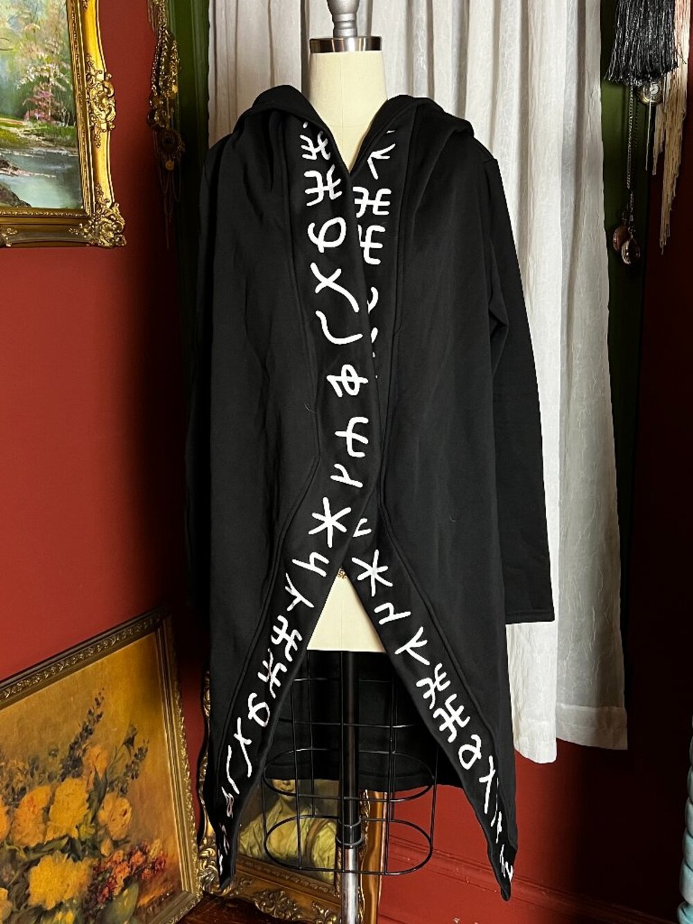 Runic Robe Hoodie Jacket - Picture 6 of 16